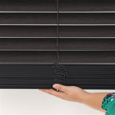 2 Inch Essential Cordless Faux Wood Blinds | SelectBlinds.com