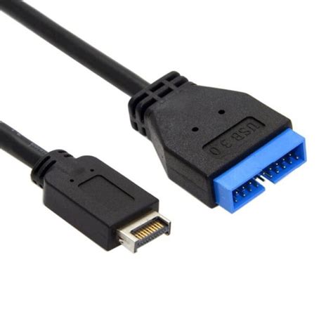 Type-e USB 3.1 Gen2 A-KEY to 20Pin(19-pin) USB3.0 Male Extension Cable 8-inch | eBay