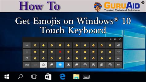 Windows 10 emoji keyboard shortcut - ninjastat