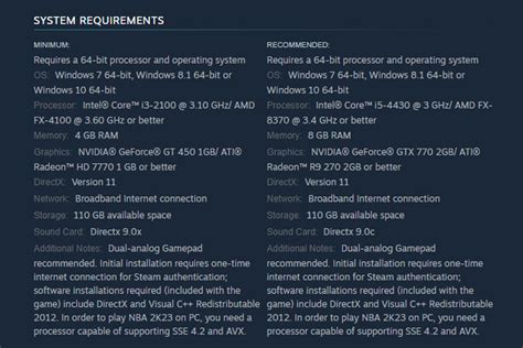 NBA 2K23 System Requirements For PC / Steam | NBA 2KW