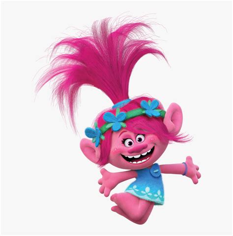 Trolls Clipart Cloud - Poppy Troll, HD Png Download - kindpng