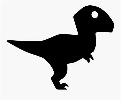 Velociraptor Silhouette , Free Transparent Clipart - ClipartKey