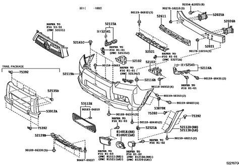 Explore the Detailed Parts Diagram of the 99 Toyota 4Runner