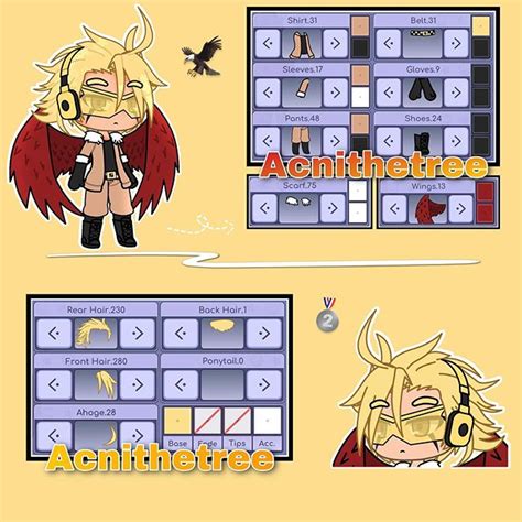 Katsuki Bakugou Hero Costume Gacha Club