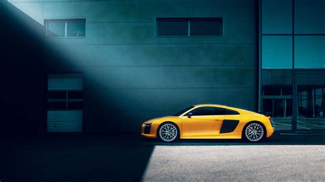 3840x2160 Yellow Audi R8 4K ,HD 4k Wallpapers,Images,Backgrounds,Photos and Pictures