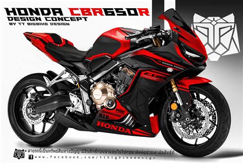 Design Consept Graphic Kit for CBR650R 2019 Street Motorcycles, Honda Motorcycles, Street Bikes ...