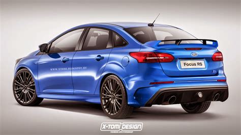 2016 Ford Focus RS Sedan Digitally Imagined - autoevolution