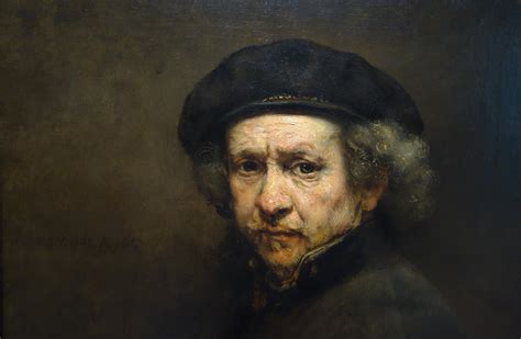 Rembrandt, Self-Portrait (detail of head), 1659 | Rembrandt … | Flickr