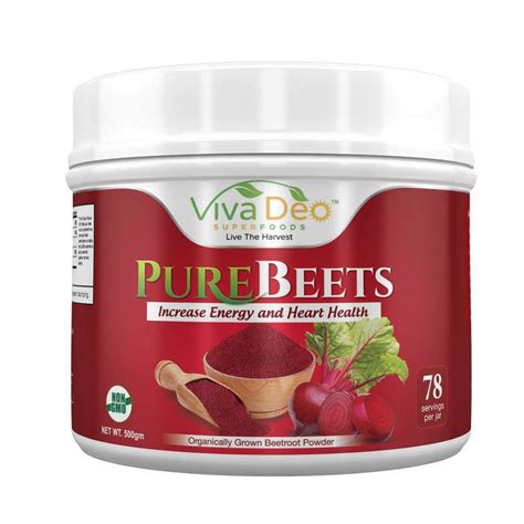 PureBeets | 100% Organic Pure Beet Root Powder | Best Value Beetroot Nitric Oxide Supplement ...