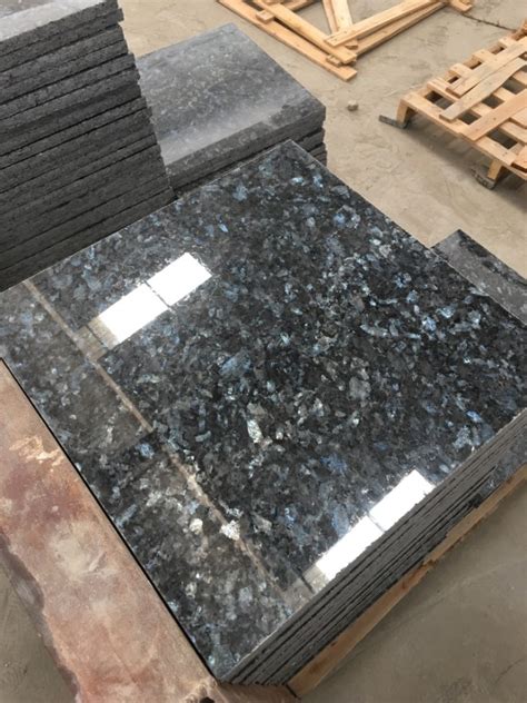 Blue Pearl Granite Tile Polished Blue Granite Flooring Tiles - Natural Granite Tile Wholesale ...