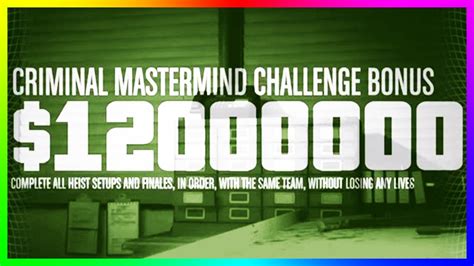 GTA 5 Online - CRIMINAL MASTERMIND CHALLENGE GLITCH! | Gta, Gta 5 online, Gta 5 mods