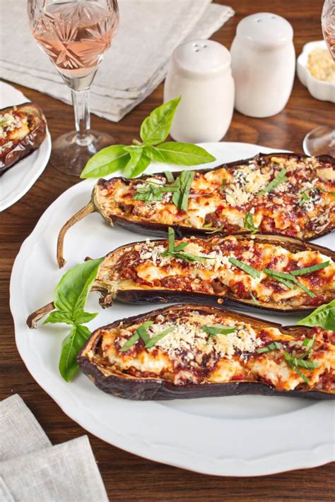 Italian Style Stuffed Eggplant Recipe - COOK.ME