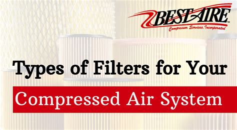 Types of Air Filters for Your Compressed Air System - Air Compressor Service, Repair, Sales ...