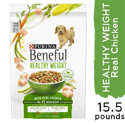 Purina Beneful Healthy Weight With Farm-Raised Chicken, Healthy Weight ...