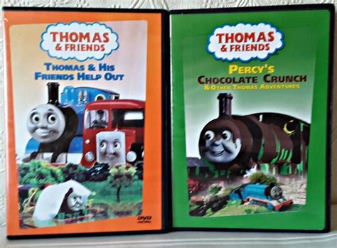 Thomas Friends DVD Percy's Chocolate Crunch And Adventures New Factory ...