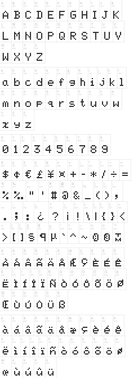 Screen Matrix Font | dafont.com