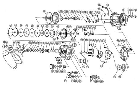 daiwa saltiga 2015 15 H / HL / H-SJ / HL-SJ schematics | most complete fishing reels schematics