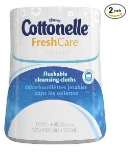 Cottonelle Fresh Care Flushable Moist Wipes Upright Dispenser (2 pk.): $4.53 + FREE Shipping ...