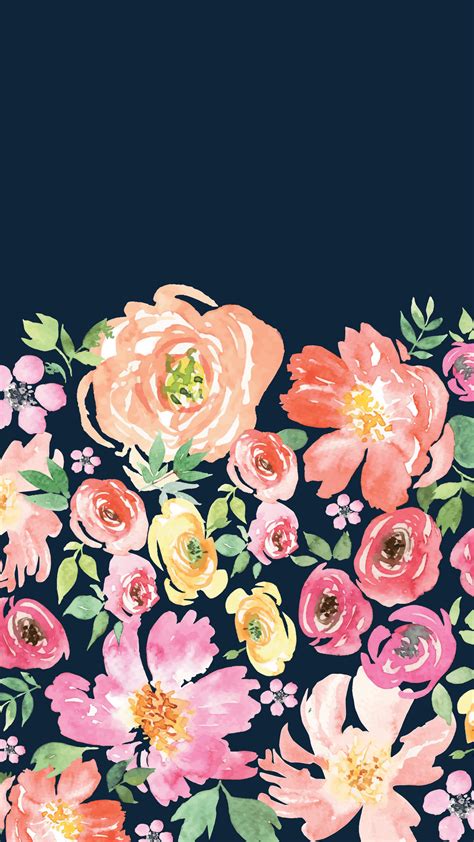 Floral iPhone Wallpapers - Top Free Floral iPhone Backgrounds ...