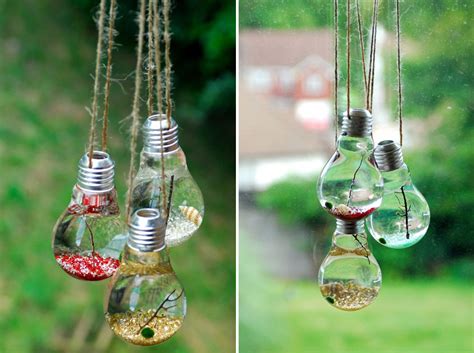 20+ Awesome DIY Ideas For Recycling Old Light Bulbs - Architecture & Design