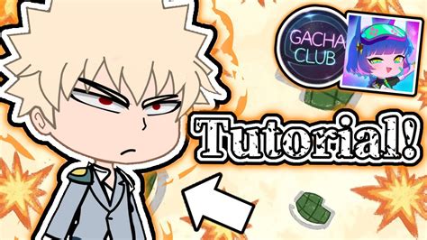 Bakugo | How to make | Gacha Club | Tutorial - YouTube