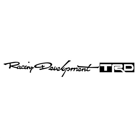 Trd Toyota Racing Development Logos