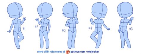 Body Base Chibi Poses - meandastranger