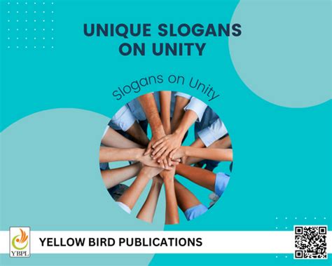 Slogans on Unity | Unique Slogans on Unity - Yellow Bird Publications