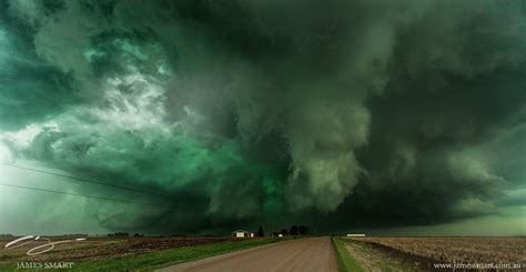 Green Tornado Sky