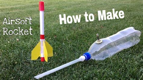 How to Make a Paper Rocket - Simple Airsoft Rocket Launcher