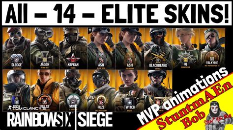 40+ New Elite Skins Rainbow Six Siege PNG | Newskinsgallery