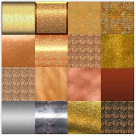 Metallic Scrapbook Paper Pack 3 - Etsy