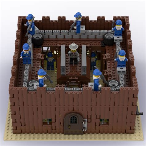 LEGO MOC Bunker of Time: Wild West - c. 1800 by ModernFortress ...