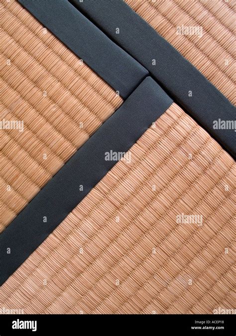 Close up detail of woven tatami floor mat in traditional Japanese home Stock Photo - Alamy