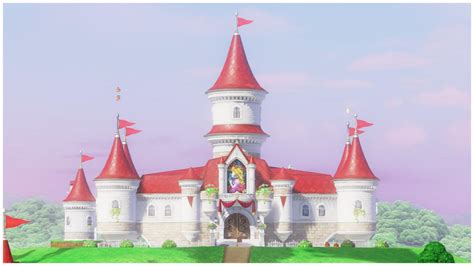 Princess Peach Castle Mario Odyssey