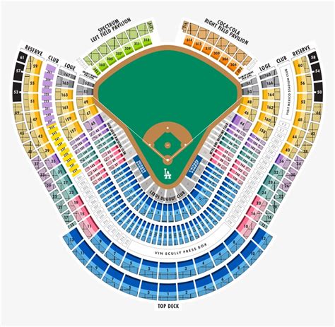 Dodger Stadium Detailed Seating Chart - Infoupdate.org