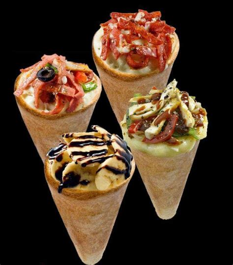 87 pizza cone Waffle Recipes, Pizza Recipes, Gourmet Recipes, Cooking ...