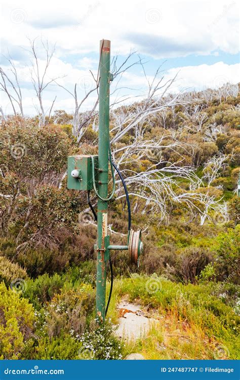 Wallace Hut Near Falls Creek in Australia Stock Image - Image of chairlift, nature: 247487747