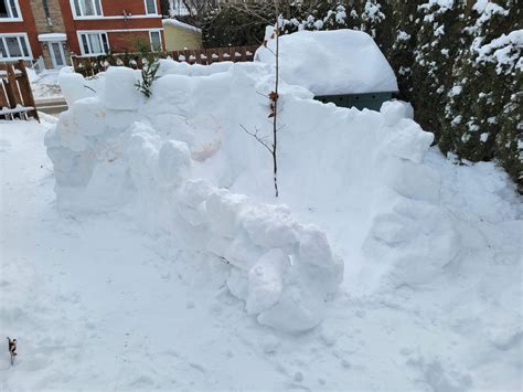 Snow fort builders not beaten by shortage of snow - Sherbrooke Record