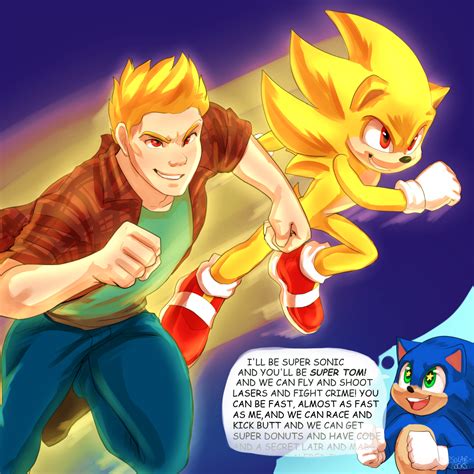 Donuts and Sushi — If Tom hurries, he can lecture Sonic about ...