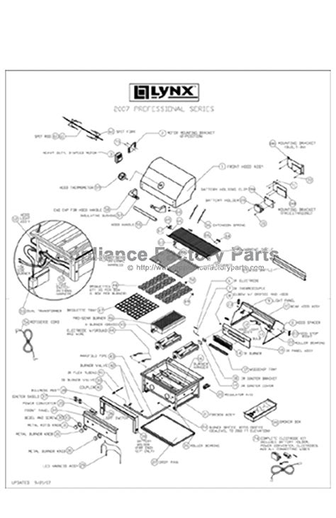 Lynx Grill Parts Diagram