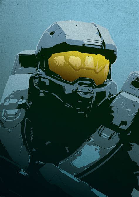 Master Chief Halo Concept Art