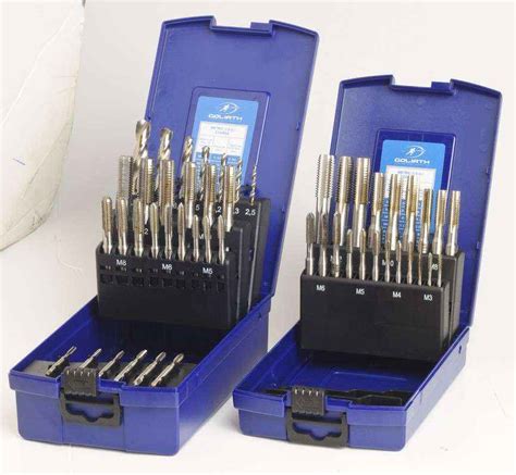 GOLIATH 28PCE METRIC TAP & DRILL SET HSS | Hi-Speed Tooling