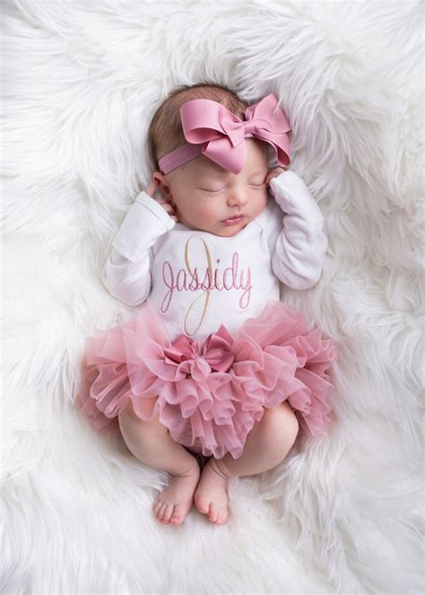 Baby Girl Coming Home Outfit Baby Girl Clothes Baby Girl Gift - Etsy