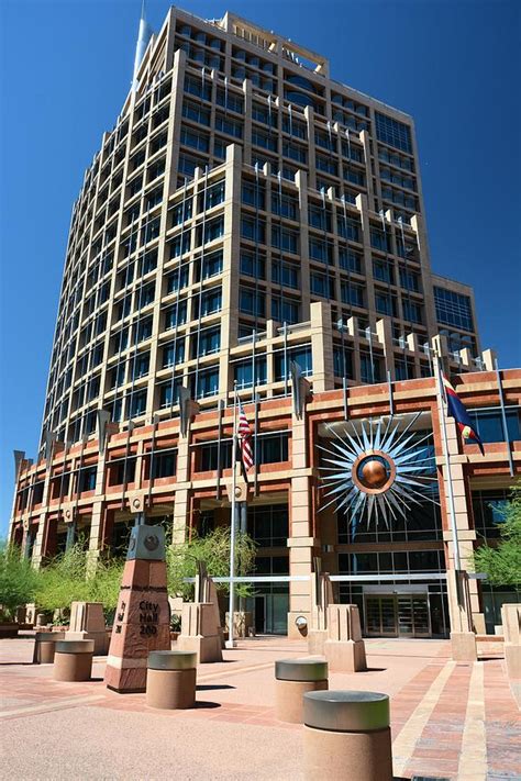 Phoenix City Hall Photograph by Nancy Jenkins - Pixels