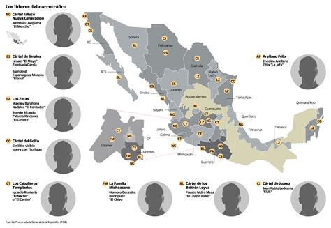 Mexico Cartel Map 2020 – Map Of The Usa With State Names