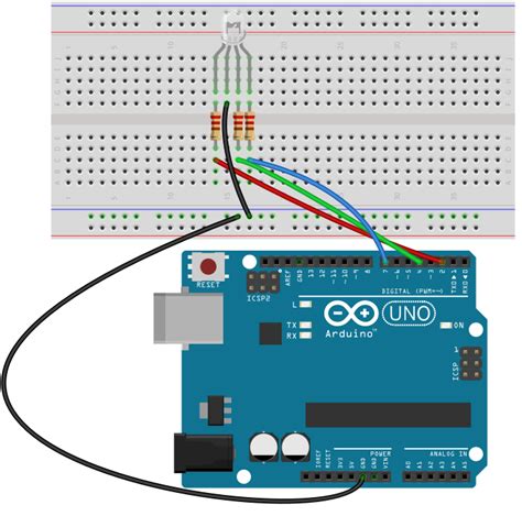 Arduino rgb led test - sayverse