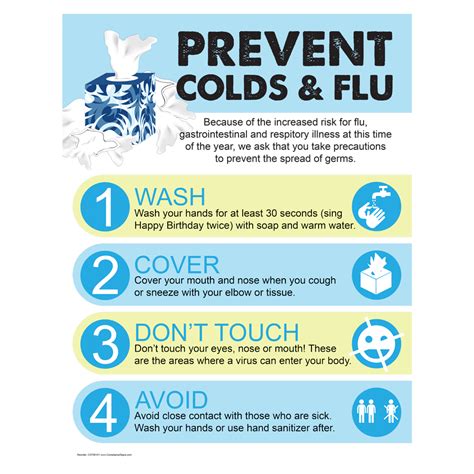 Prevent Colds And Flu Poster CS709101