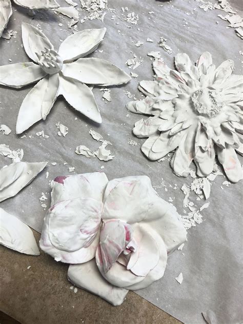 DIY Plaster of Paris Flowers - The Shabby Tree | Paris flowers, Diy ...