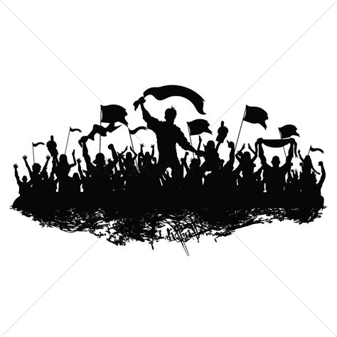 Crowd Silhouette Vector at Vectorified.com | Collection of Crowd Silhouette Vector free for ...